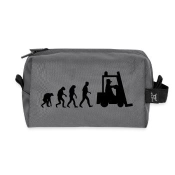 stapler evolution - Recycelte Kulturtasche - Anthrazit - Vorne