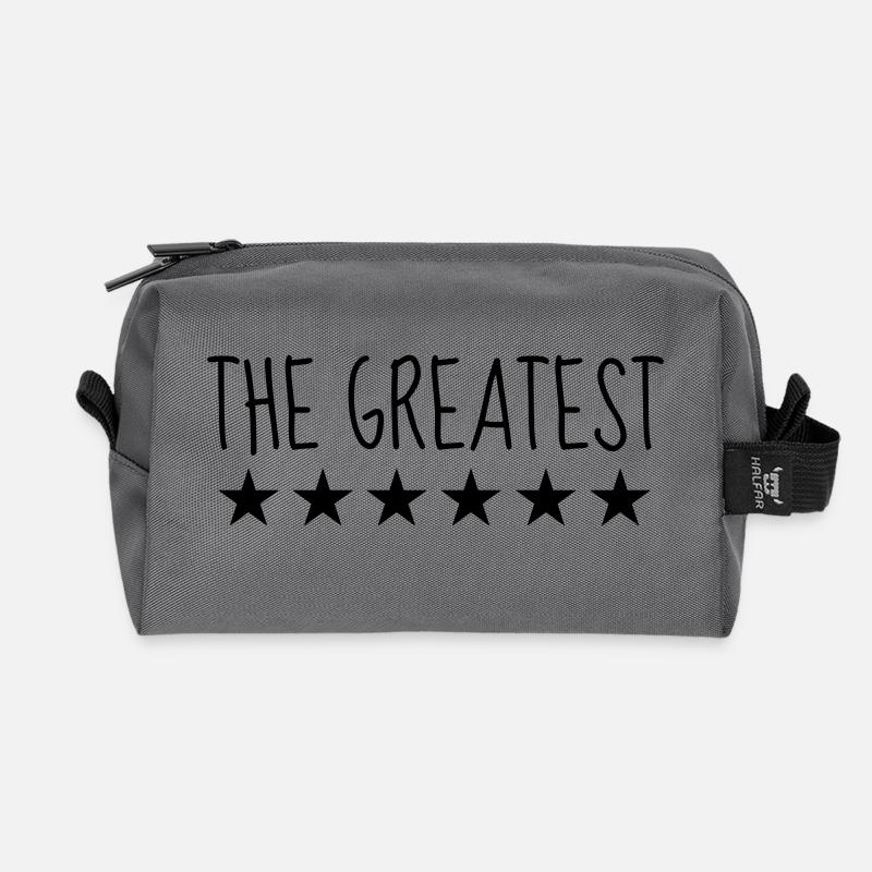 Boxen / Boxer / Boxing / Fight / Ali - Recycelte Kulturtasche - Anthrazit