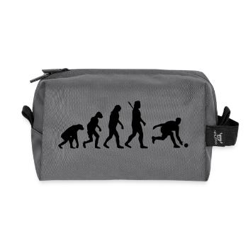 Evolution Kegeln - Recycelte Kulturtasche - Anthrazit - Vorne