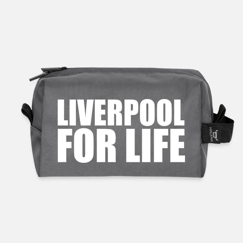 Liverpool - Recycelte Kulturtasche - Anthrazit