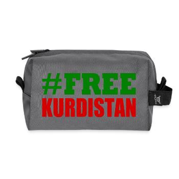 Free Kurdistan - Recycelte Kulturtasche - Anthrazit - Vorne