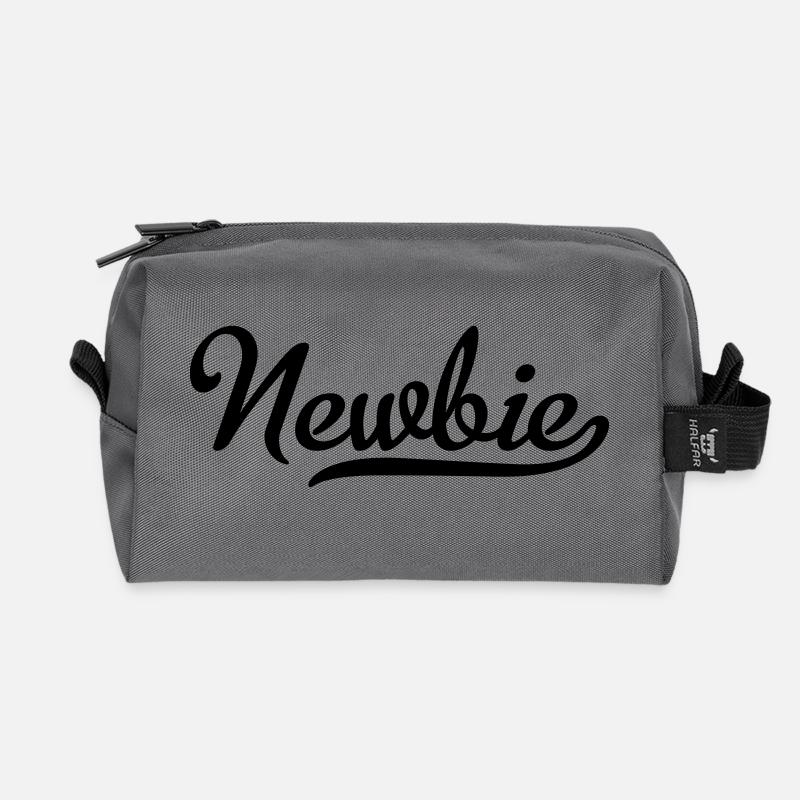 Newbie - Recycelte Kulturtasche - Anthrazit
