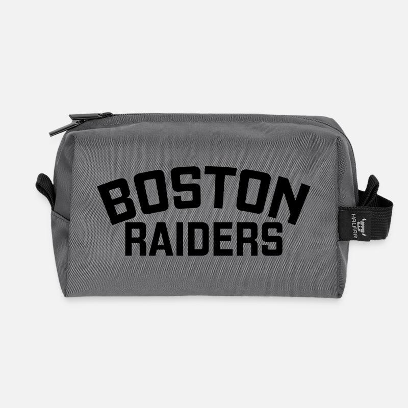 Boston Raiders - Recycelte Kulturtasche - Anthrazit