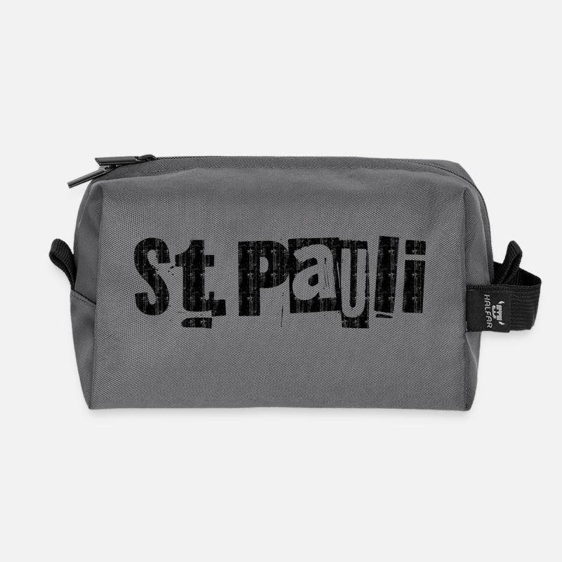 St. Pauli - Recycelte Kulturtasche - Anthrazit