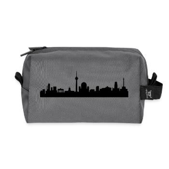 Skyline Berlin - Recycelte Kulturtasche - Anthrazit - Vorne