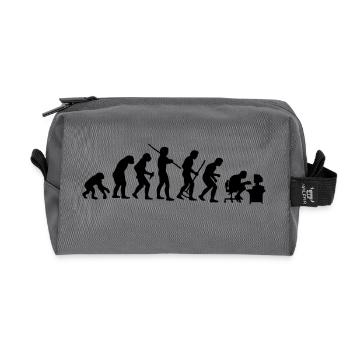 Evolution - Recycelte Kulturtasche - Anthrazit - Vorne