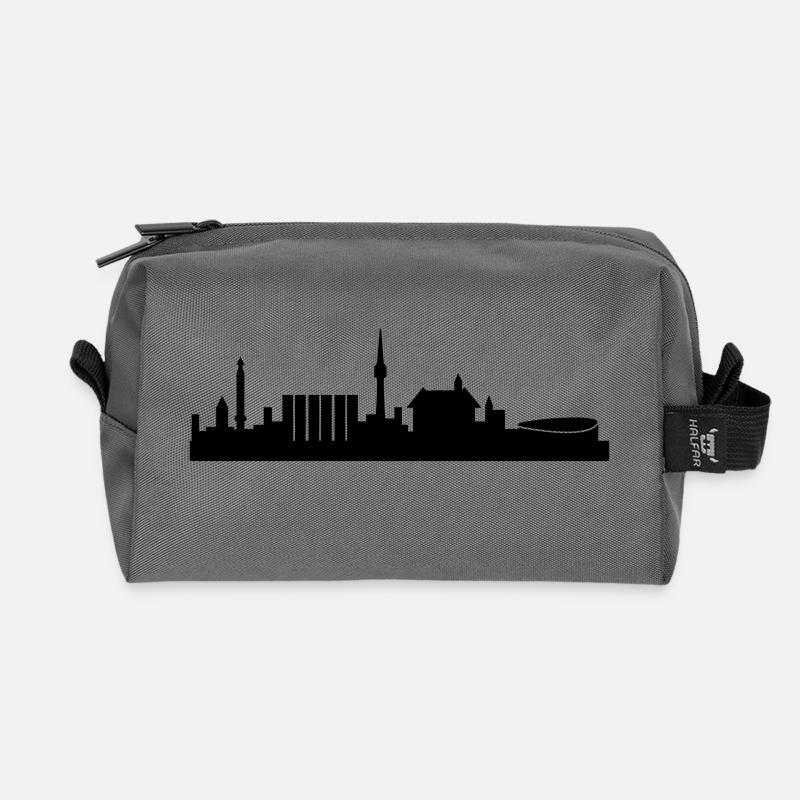 stuttgart - Recycelte Kulturtasche - Anthrazit