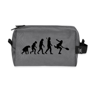 Evolution Tennis - Recycelte Kulturtasche - Anthrazit - Vorne