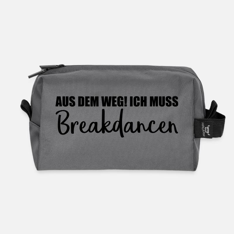 aus dem weg breakdancen - Recycelte Kulturtasche - Anthrazit