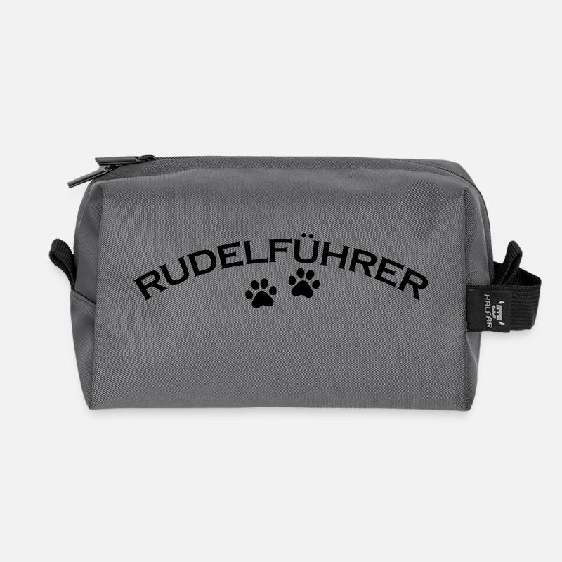 Rudelführer, 1fb - Recycelte Kulturtasche - Anthrazit