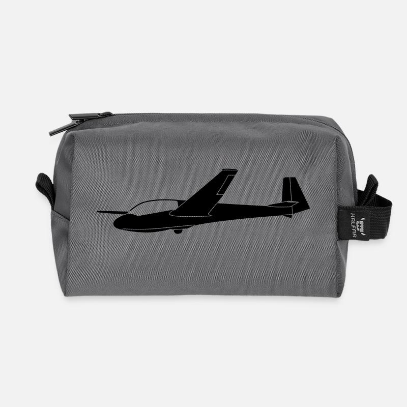 ASK13 Segelflugzeug - Recycelte Kulturtasche - Anthrazit