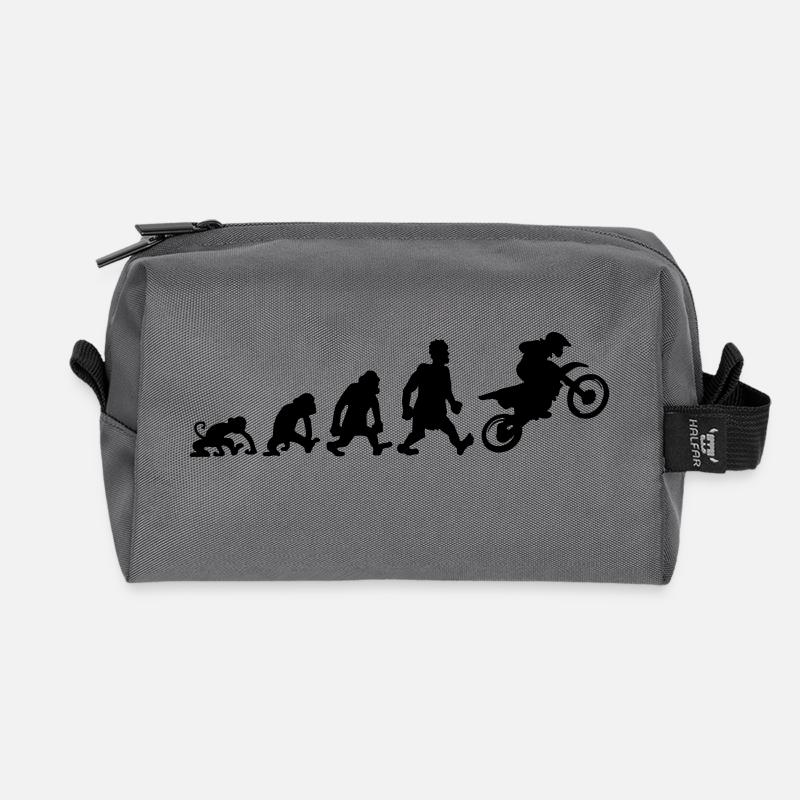 Trial Bike - Recycelte Kulturtasche - Anthrazit