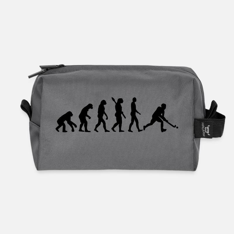 Evolution Hockey - Recycelte Kulturtasche - Anthrazit