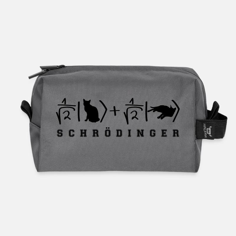 Quantenphysik Schrödinger Katze - Recycelte Kulturtasche - Anthrazit