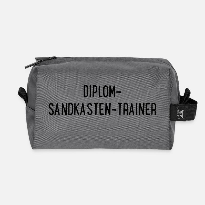 Reitlehrer - Recycelte Kulturtasche - Anthrazit