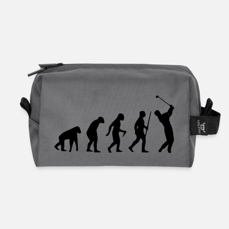 GOLF EVOLUTION - Trousse de toilette en tissu recyclé - anthracite