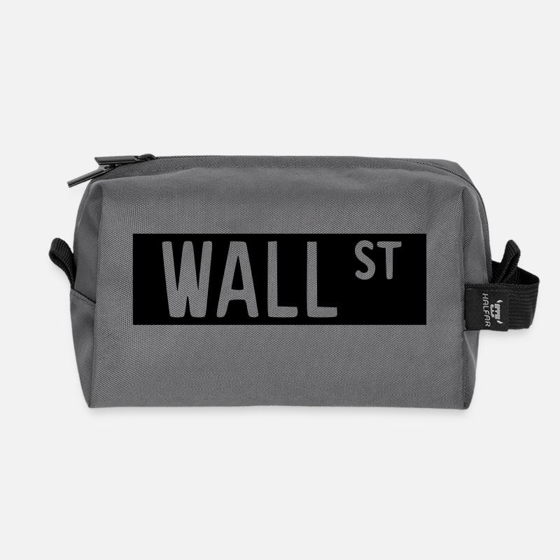 Wall Street 2 - Recycelte Kulturtasche - Anthrazit