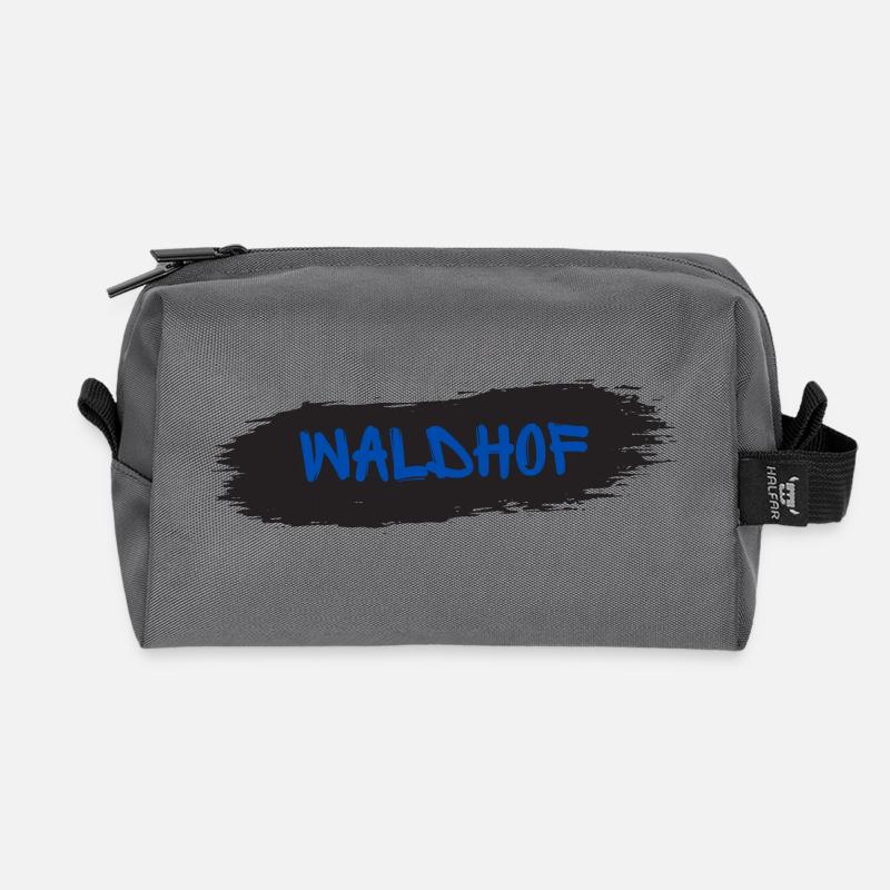 Waldhof Barackler - Recycelte Kulturtasche - Anthrazit