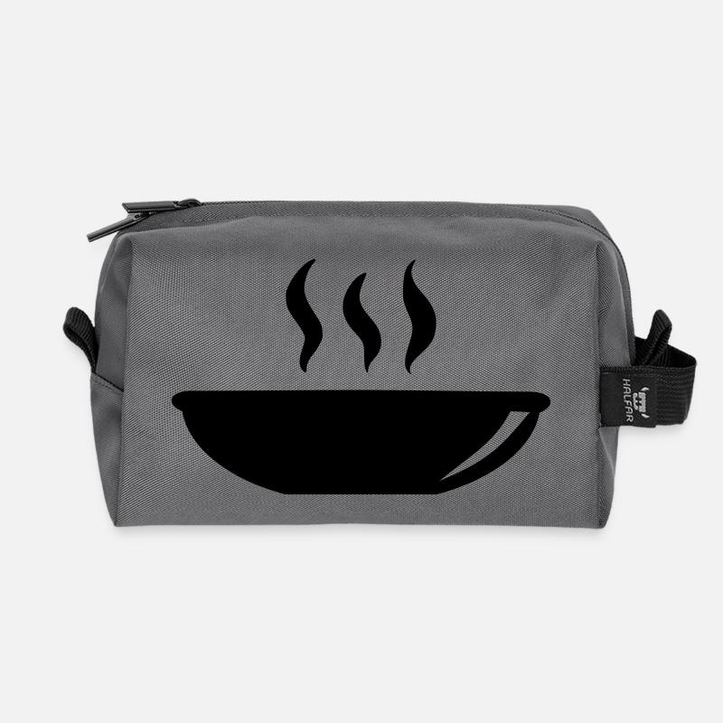 Suppe - Recycelte Kulturtasche - Anthrazit