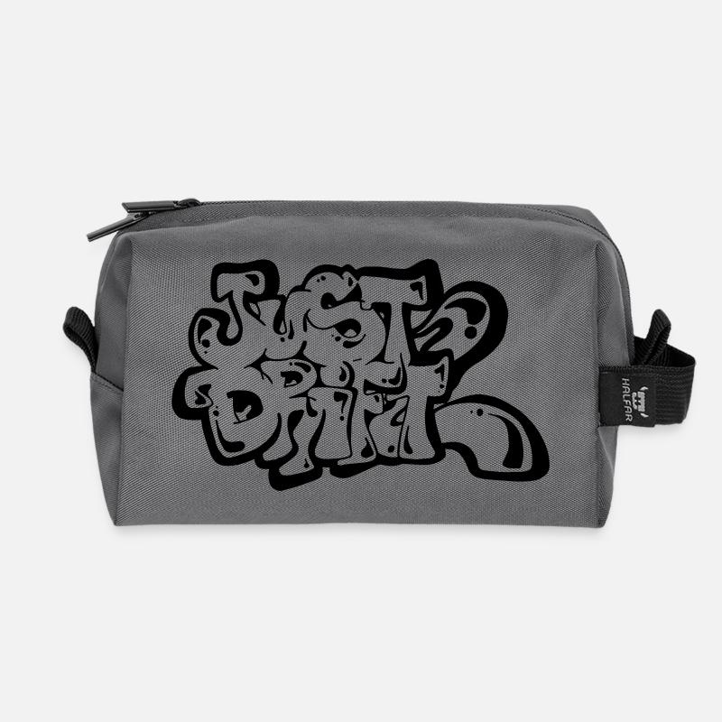 Just Drift 02 - Recycelte Kulturtasche - Anthrazit