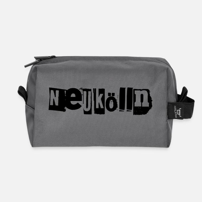Neukoelln - Recycelte Kulturtasche - Anthrazit