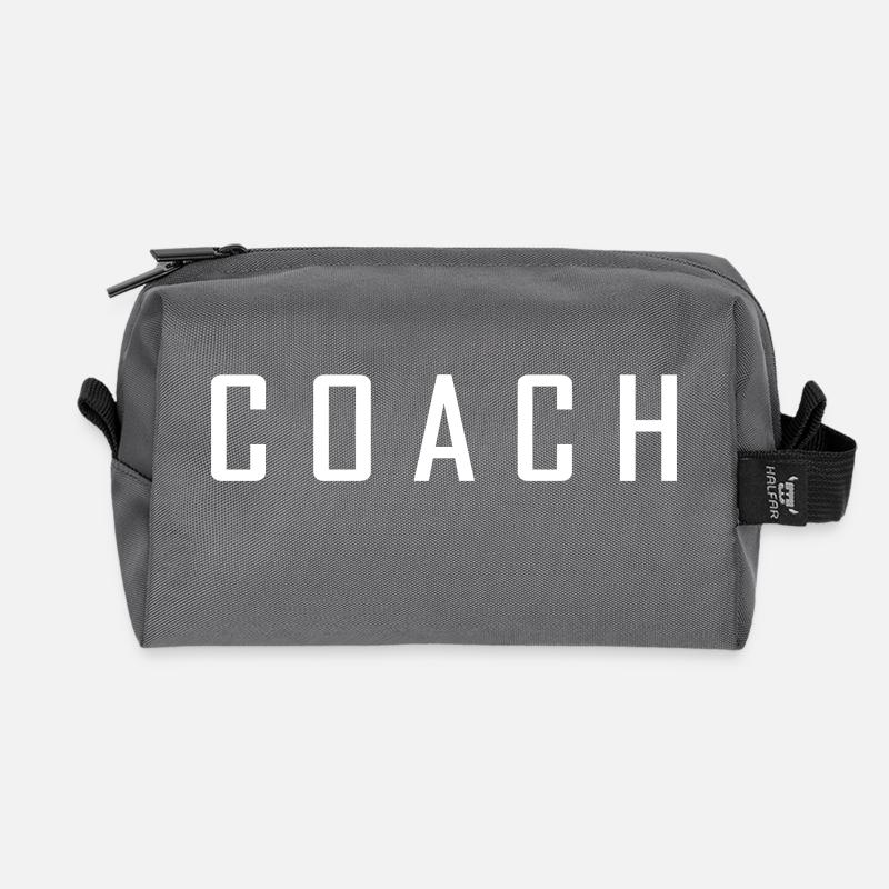 Coach - Recycled Toiletry Zip Bag - anthracite