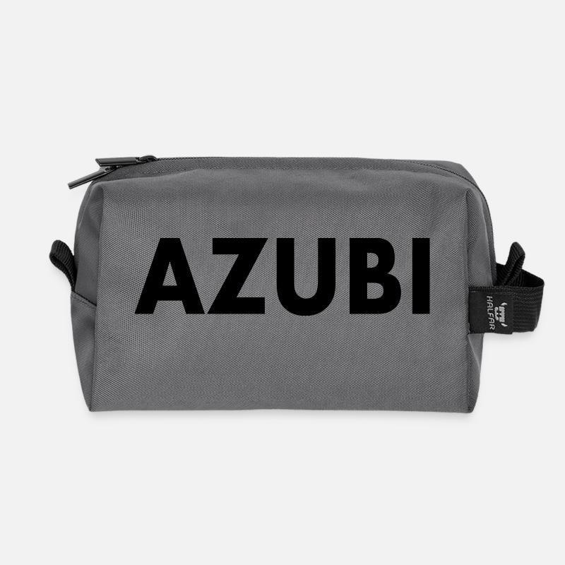 Azubi - Recycelte Kulturtasche - Anthrazit