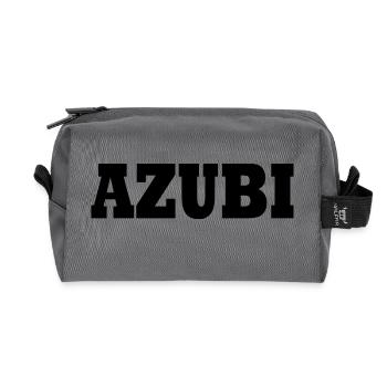 Azubi - Recycelte Kulturtasche - Anthrazit - Vorne
