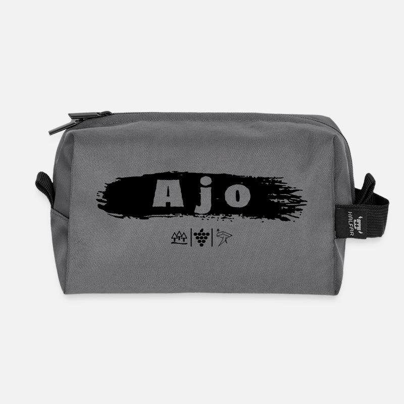 Ajo - Recycelte Kulturtasche - Anthrazit