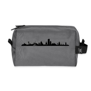 Skyline - Thüringen - Recycelte Kulturtasche - Anthrazit - Vorne