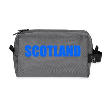 Schottland flagge - Recycelte Kulturtasche - Anthrazit - Vorne
