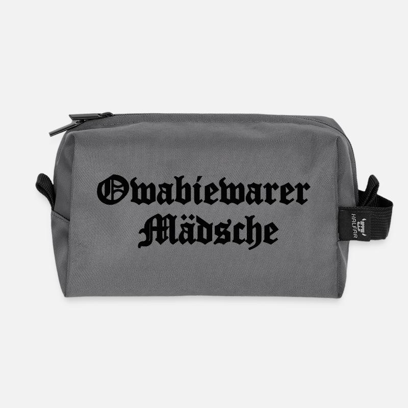 owabiewarer_maedsche - Recycelte Kulturtasche - Anthrazit