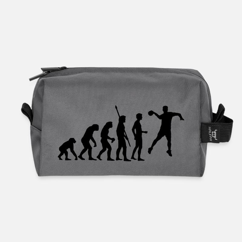 evolution_handball_062011_a_1c - Recycelte Kulturtasche - Anthrazit