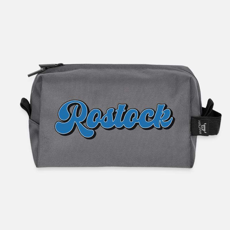 Rostock - Recycelte Kulturtasche - Anthrazit