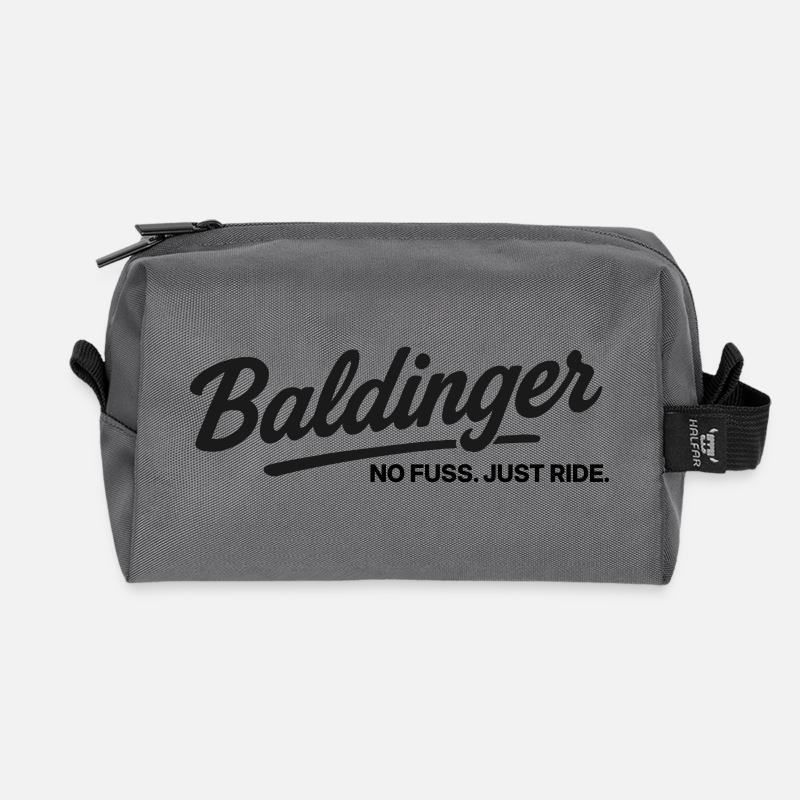 Baldinger – Kein Aufhebens - Recycelte Kulturtasche - Anthrazit