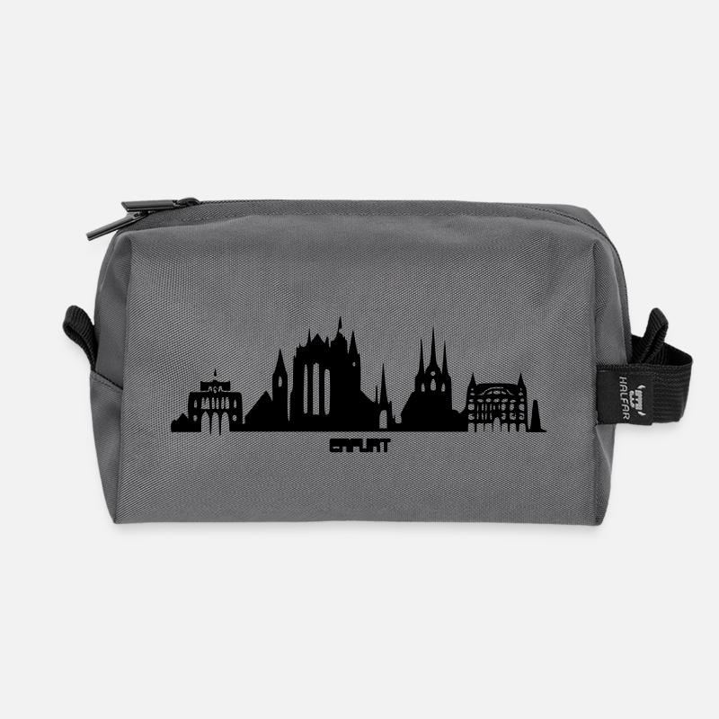 erfurt - Recycelte Kulturtasche - Anthrazit