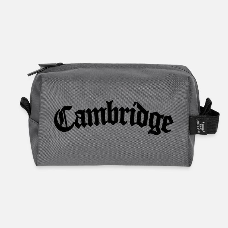 cambridge - Recycelte Kulturtasche - Anthrazit