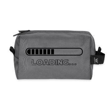 Chargement - Trousse de toilette en tissu recyclé - anthracite - Devant