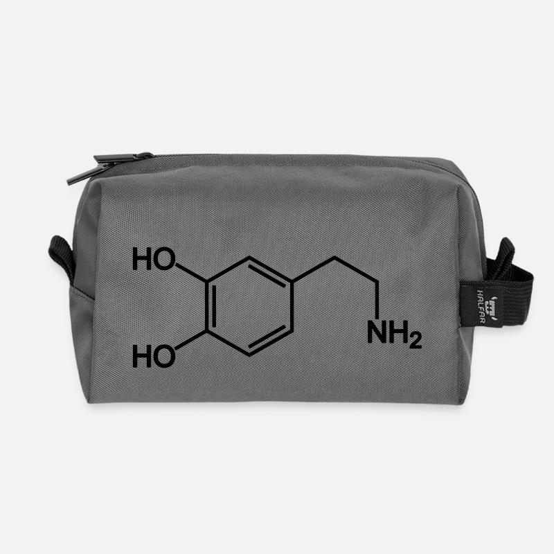 Dopamine - Recycelte Kulturtasche - Anthrazit