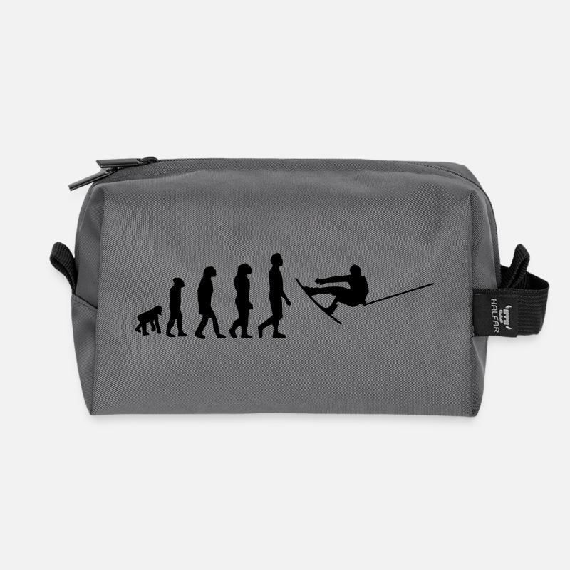 Wakeboard,Shred,Wakeboarder,Wakeboarding,Wake - Recycelte Kulturtasche - Anthrazit