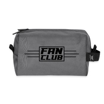 Fan Club Verein - Recycelte Kulturtasche - Anthrazit - Vorne