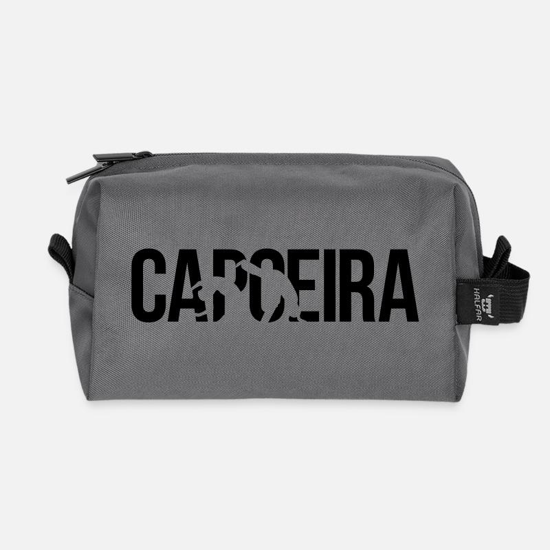 capoeira - Recycelte Kulturtasche - Anthrazit
