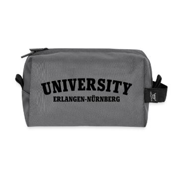 Universität Erlangen Nürnberg - Recycelte Kulturtasche - Anthrazit - Vorne