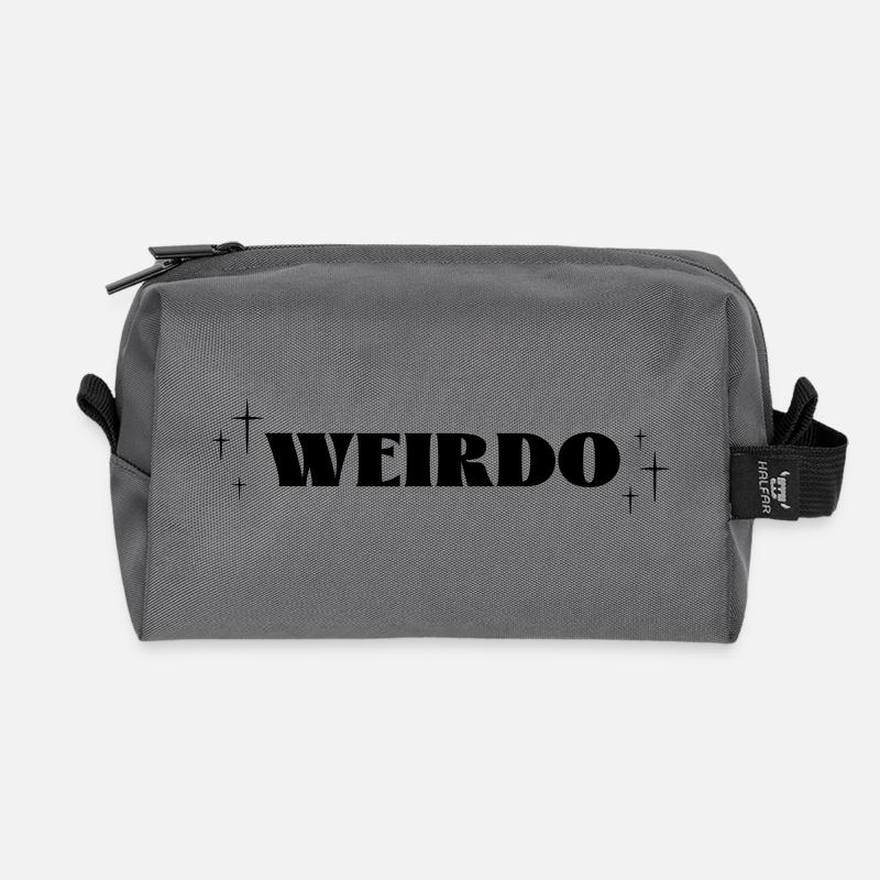 Weirdo Magic - Recycelte Kulturtasche - Anthrazit