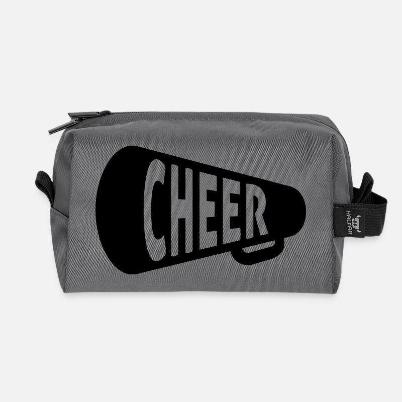 cheerleader - Recycelte Kulturtasche - Anthrazit