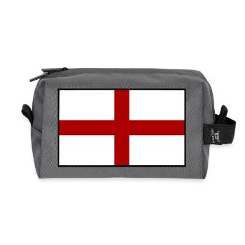 angleterre - Trousse de toilette en tissu recyclé - anthracite - Devant
