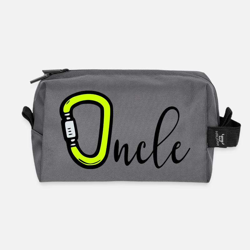 Camping Escalade Oncle - Recycelte Kulturtasche - Anthrazit