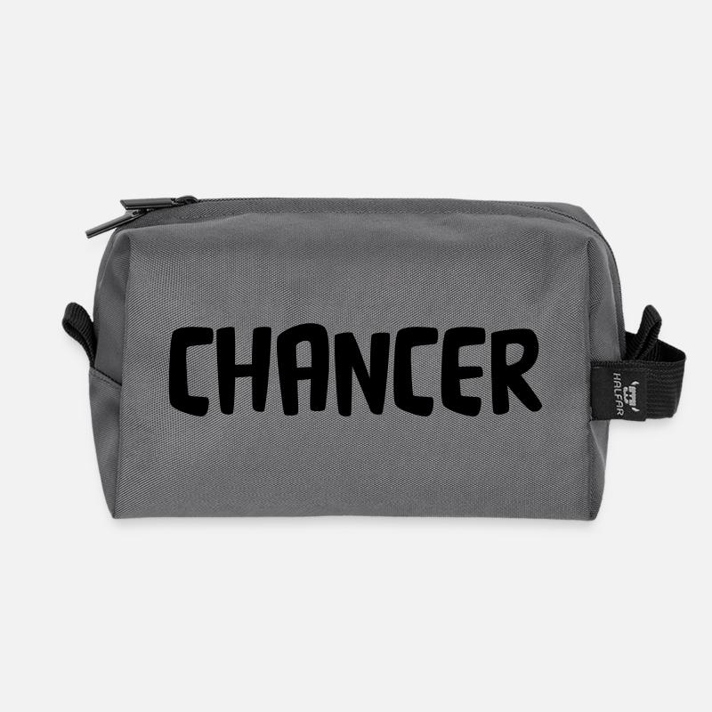 Chancer - Recycelte Kulturtasche - Anthrazit