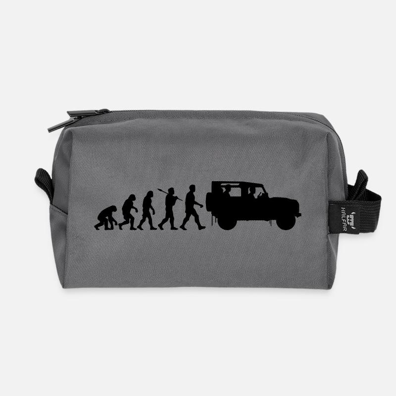 Defender 90 Evolution - Recycelte Kulturtasche - Anthrazit