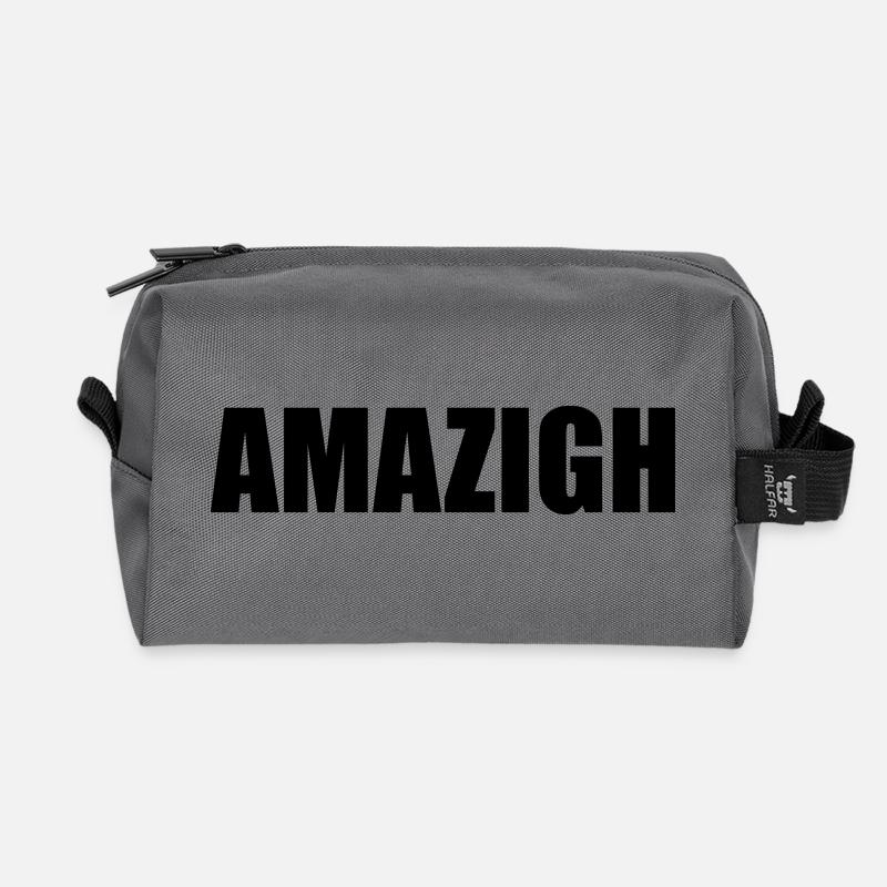 Amazigh - Recycelte Kulturtasche - Anthrazit